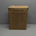 MUXHOMO 7 Pieces Full Comforter Set, Soft Bed in a Bag Full Size, All Season Bedding Set with Comforter, Flat Sheet, Fitted Sheet, Pillowcases & Shams, Beige (Full(82"x86"))