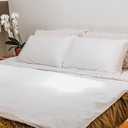 RejuveNite American Talalay Latex Pillows - Medium Support, Queen High Profile, Dual Set - 100% Cotton Sateen Covers Made in USA