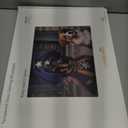 Glass Mouse Pad Micro Etched Surface and Whole Silicone Base,Improved Precision and Speed,Durable, Easy to Clean, Suitable for Gaming and Office Use (Keep Watch-16 * 12'')