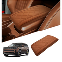 SKTU 2024 2025 2026 Santa Fe Accessories Center Console Cover Compatible with 2024 2025 2026 Hyundai Santa Fe Armrest Cover Hyundai Santa Fe 2024 2025 2026 Accessories Center Console Cushion (Brown)