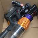 Cordless Vacuum Cleaner, 580W 48KPA 65Mins Self-Standing Vacuum Cleaners for Home, Stick Vacuum Cordless with Wall Mount Charging, LED Display, Upgraded Roller Brush for Carpet,Pet Hair,Hardwood Floor (Gold)