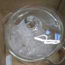 Glass Saucepan with Cover, Transparency Stovetop Pot,Dual Handles Pan with Lid for Pasta Noodle, Soup, Milk, Baby Food making or heating 1.35L/1.9L (1.35L)