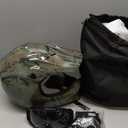 TCMT Dot Youth & Kids Motocross Offroad Street Helmet Motorcycle Youth Helmet Dirt Bike Motocross ATV Helmet with Goggles Gloves medium