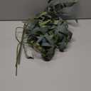 Faux Eucalyptus Stems Willow Eucalyptus Leaves 34” Long Fake Salix Leaves 3 Pcs Artificial Greenery Stems for DIY Bouquet Arrangements Centerpieces Shower Decorations-Artificial Eucalyptus Stems