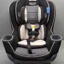 Graco Extend2Fit Convertible Baby Car Seat, Rear and Forward Facing, Adjustable Extension Panel for Extra Legroom, Gotham (2-in-1)