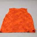 Zengjo Mens Sleeveless Shirts Quick Dry Workout Athletic Running Muscle Tank Top Loose Lightweight (Medium, Neon Orange)