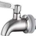 Beverage Dispenser Replacement Spigot,Stainless Steel Spigot for Water Dispenser,Drink Dispenser Replacement Faucet (1)