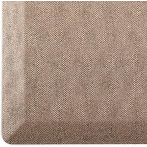 LUMI Anti Fatigue Cushioned Comfort Mats for Standing, 3/4 Thick Ergonomic Mats for Desk Office, Non-Slip, Ultra Soft, Memory Foam Rugs for Home, Kitchen, Laundry, 20"x39", Light Beige
