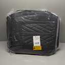 Seat Covers Fit for Dodge RAM 1500 2002-2024 2025 2026: Compatible with RAM 1500 2500 3500 Crew Double Quad Cab Truck Pickup Car Seat Cover Faux Leather Seat Covers(Curved Bench, Full Set, Black)