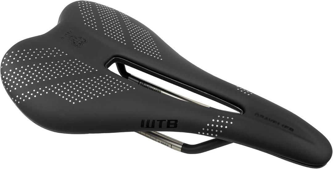 WTB Gravelier Bike Seat (Saddle) - Fusion Form Base - Mountain, Gravel, Road & Bikepacking (4 Rail Options)