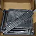 GYIIYUO 2 Drawer File Cabinet with 24'' Extended Desktop, Mobile Filing Cabinet, Rolling File Cabinet with Side Bag, Fabric Drawer, Fits A4/Letter Size, Printer Stand Home Office, Light Brown