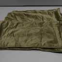 MIULEE Pack of 2 Olive Green Decorative Velvet Throw Pillow Covers Soft Pillowcases Spring Solid Square Cushion Case for Sofa Bedroom Car 16x16 Inch