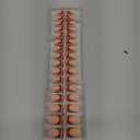 Beetles French Tips Press On Nails: 150 Pcs Pink Short Square Press On Nails Fake Nail Tips, Soft Gel Nail False Nails Art DIY Gifts For Women