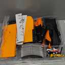 18.04ft 2-in-1 Slot Car Track Sets Toy - with 4 Cars,Battery or Electric Car Track Set with Dual Racing Game, Flash Circular Track, Lap Counter,Birthday Xmas Gifts Toys for Boys(S1)