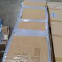 Tribesigns 63" Console Table, Farmhouse 2-Tier Entryway Table with U-Shaped Base, Narrow Long Wood Sofa Table Behind Couch Table for Living Room, Hallway, Foyer, Vintage Brown