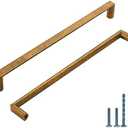 KNOKLOCK 10 Pack 7.5 Inch(192mm) Kitchen Cabinet Handles Antique Brass Cabinet Pulls Kitchen Cabinet Hardware Drawer Pulls for Cupboard Wardrobe