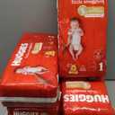 Baby Diapers Size 1 (8-14 lbs), 198ct, Huggies Little Snugglers Newborn Diapers