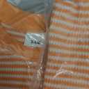 Pack Of 2 AHUGHAUE Baby Boy Girl Easter Outfit Sweatshirt Romper Striped Carrot/Bunny Long Sleeve Bubble Romper Waffle Knit Bodysuit 3-6M