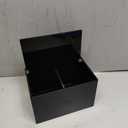 Tampon Holder for Bathroom, Tampons and Pads Container Box, Women Period Storage Holder, Black