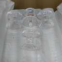 10PCS 8 Arm Clear Acrylic Candelabra Centerpieces for Wedding Tables