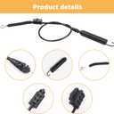 946-05087D PTO Handle Cable PTO Engagement Cable for MTD Craftsman Cub Cadet XT2 XT1 LX42 LT46 LT42 LT42 EFI LX46 LT42 Model
