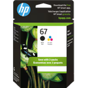 HP Instant Ink Cartridges 67/305 Black & Tri-Color 3JB26A / 3JB27A