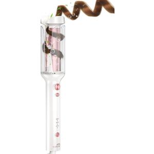 Automatic Curling Iron, 1.25-Inch Auto Rotating Hair Curler for Medium to Long Hair, Automatic Shut-Off, Anti-Scald, Anti-Tangle, Cold Air Anti Damage Shaping - Dual Voltage for Worldwide Travel