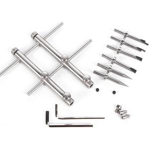 Professional Camera Lens Repair Opening Tool Spanner Wrench-Flat, Half Flat & Pointed (Special Designed for Tiny Lens)