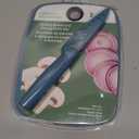 Kuhn Rikon Colori Non-Stick Straight Paring Knife with Safety Sheath, 4 inch/10.16 cm Blade, Light Blue