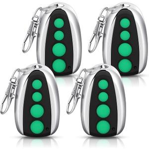 Kingdder 4 Pcs Garage Door Remote Compatible with M12 Garage Opener Transmitter for Automatic Swing Sliding Opener Security Door