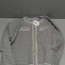 ANRABESS Women's Striped Cardigan Sweaters Casual Long Sleeve Open Front Button Down Knit Cropped Jackets Fall Coat Outerwear XL