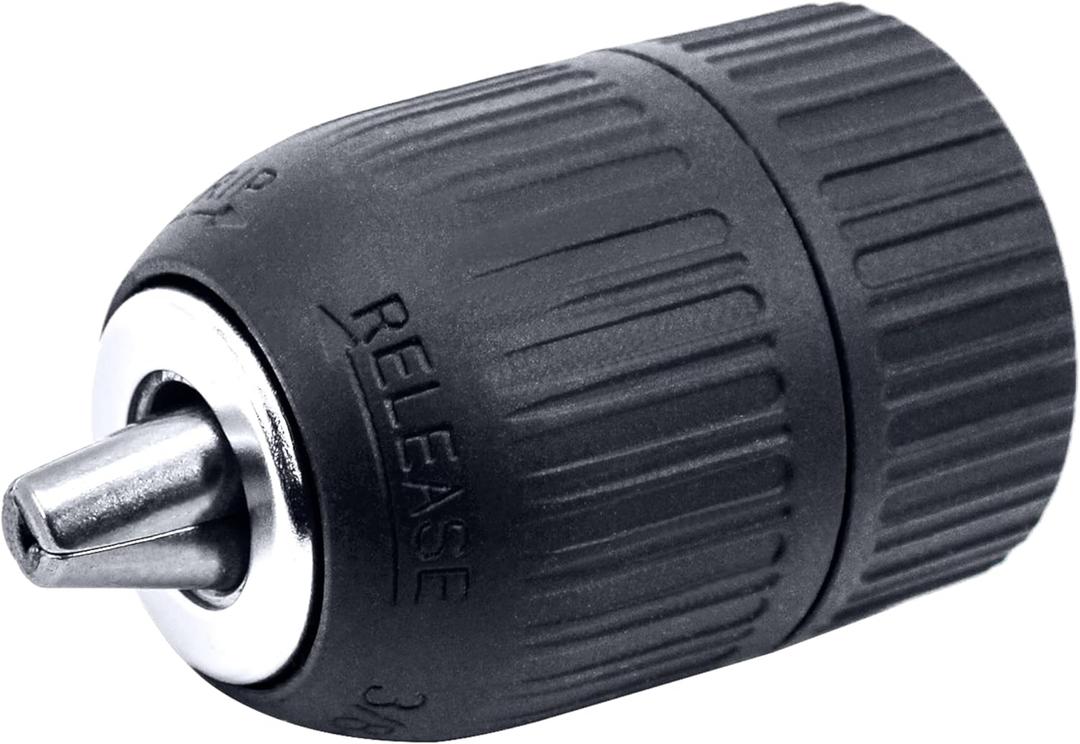 HFS(R) Keyless Drill Chuck for 3/8" Drill with 24 UNF Thread Mount Shaft 2-13mm Capacity