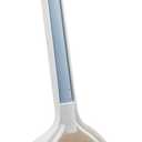 Mini Broom with Dustpan for Kids,Little Housekeeping Helper Set (White+Pink)