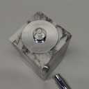 Natural Marble Soap Dispenser for Bathroom and Kitchen Countertop - 5.41 Ounces Hand Lotion and Liquid Stone Shampoo Laundry Bottle with Pump (1, Calacatta Viola, 5.52)