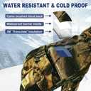 Camo Hunting Gloves, Anti-Slip, Water Resistant Ski/Fishing Glove for Cold Weather