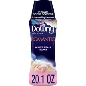 Downy Infusions in-Wash Scent Booster Beads, Bliss, Sparkling Romantic 20.1oz