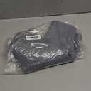 Songrey 18" x 16" Silicone Dish Drying Mat, Kitchen Counter Drying Pad for Sink Dishes or Under Rack, Multi-Use as Heat Resistant Trivet, Coffee Bar Mat (Dark Gray)