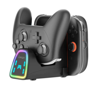 Charging Dock for Nintendo Switch, 9 in 1 Charging Station for Nintendo Switch Pro Controllers and Joy Controllers NS2 and NS!