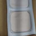 ComSaf 3.6 Qt Glass Food Storage Containers Set of 2, Large Storage Containers with Lids, Square Glass Jars with Lids, for Flour and Sugar, Cereal, Rice, Pasta, Oats, Coffee Beans