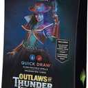 Magic: The Gathering Outlaws of Thunder Junction Commander Deck - Quick Draw (100-Card Deck, 2-Card Collector Booster Sample Pack + Accessories)