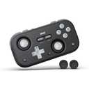 IINE Retro Pocket Wireless Game Controller  Compact Gamepad with Hall Effect Joysticks, Customizable Buttons, 1000Hz Polling Rate  Compatible with PC, Switch, Mobile, Steam Deck, Tablet (Black)