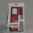 ADDIT S20 Ultra Case, Phone Case for Samsung Galaxy S20 Ultra Case, with Kickstand Ring, Adjustable Stand, Military Grade, Heavy Duty Protection, Shockproof, Anti-Fingerprint, Support Magnet Car Mount, Red