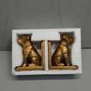 Book Ends for Shelves to Hold Books Heavy Duty,Decorative Bookend for Bookshelf Dcor,Cute Animal Dog Book Stopper Labrador Retriever Statues for Home, Office Desk Decoration,1pair