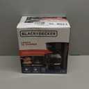 BLACK+DECKER 12-Cup Coffee Maker with Easy On/Off Switch, Easy Pour, Non-Drip Carafe with Removable Filter Basket, Vortex Technology, Black