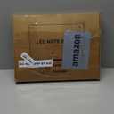 Doodle Glow, LED Note Board with Colors, 14.1"x10.9" Wooshneesham Acrylic Dry Erase Board, 16M-Color LED Light-Up Memo w/Music Sync, APP & Remote, Stand & 7 Markers, Battery Case, Neon Glow (White)