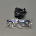 Nearsighted Metal Myopia Glasses Men, Blue Light Spring Hinge Shortsighted Distance Glasses