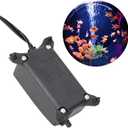 HIERYAN Super Mini Aquarium Single Sponge Filter with Oxygen Pump, 3-in-1 Filtration Ultra Quiet Air Pump, Quiet Submersible Foam Filter for Small Fish Tank 1-10 Gallon