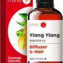 2 x H'ana Ylang Ylang Essential Oil - 1.02 Fl Oz - for Hair, Skin, Diffuser, Aromatherapy, DIY Candle & Soap Making