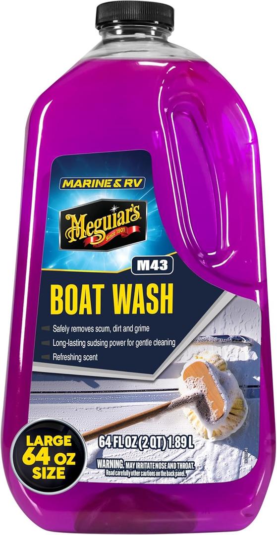 Meguiar's M4364 Marine/RV Boat Wash - 64 Oz Container