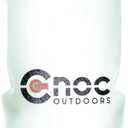 Cnoc Outdoors HydriamX Durable Collapsible 350ml Flask, 42mm Thread Wide Mouth, Hot Liquid Compatible (11.8 Ounces)